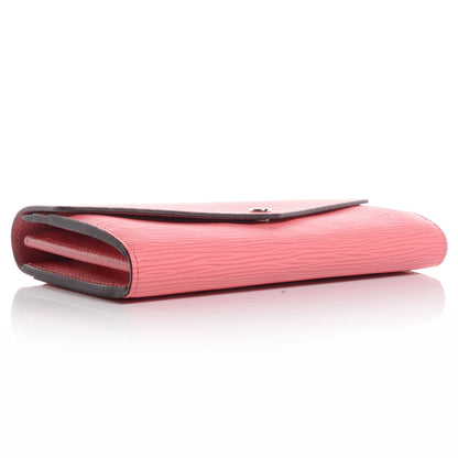 Louis Vuitton Epi Sarah Wallet NM Corail 4 of 8