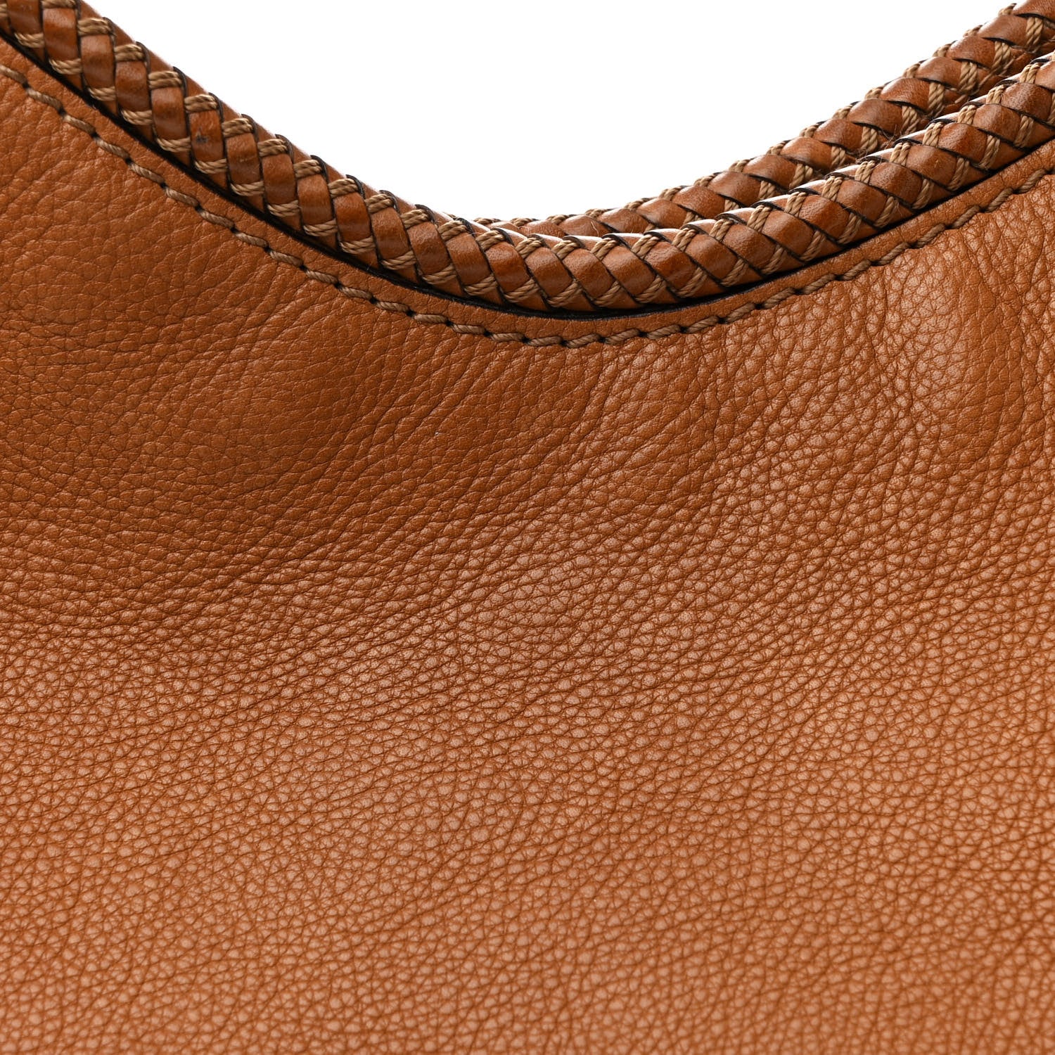 Gucci Pebbled Calfskin Medium Marrakech Hobo Brown 8 of 12