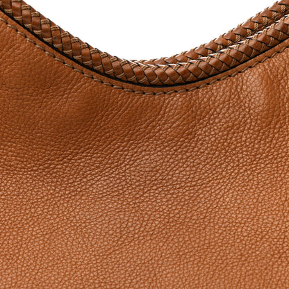 Gucci Pebbled Calfskin Medium Marrakech Hobo Brown 8 of 12