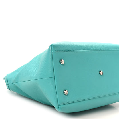 Christian Dior Bullcalf Granville Light Blue 9 of 11