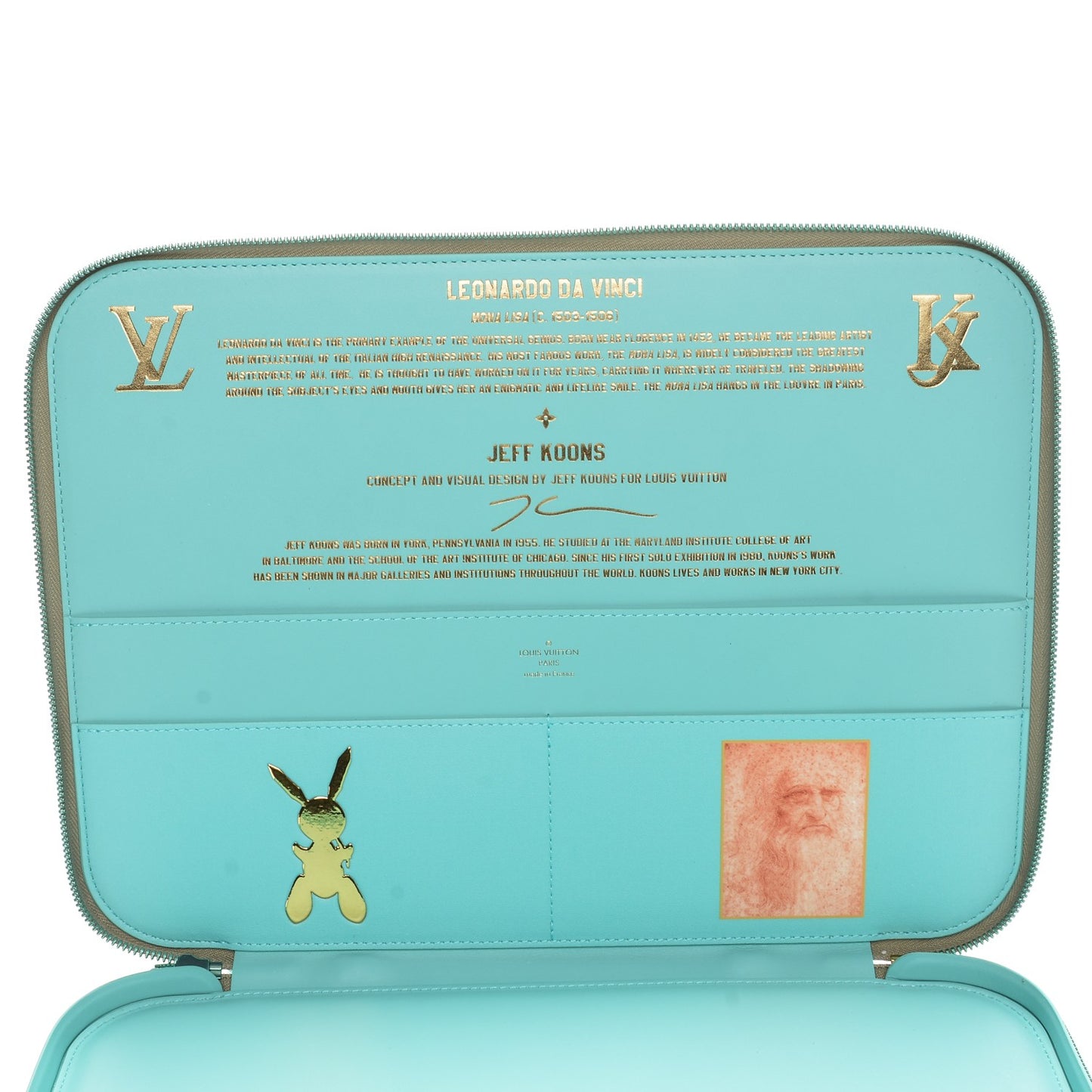 Masters Da Vinci Laptop Case Vert D’eau