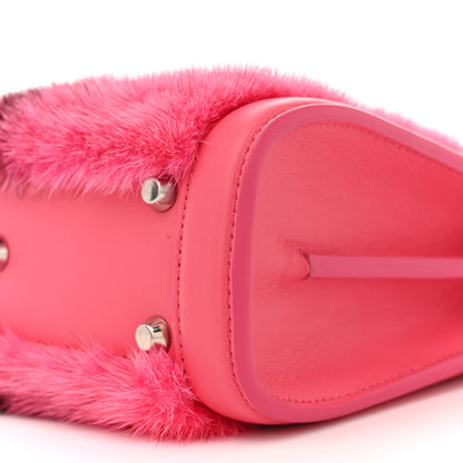 Alexander McQueen Fur Calfskin Mini Heroine 21 Pink 11 of 17