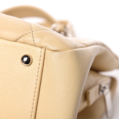 Chanel Caviar Caviar Quilted CC Tote Beige 16 of 19