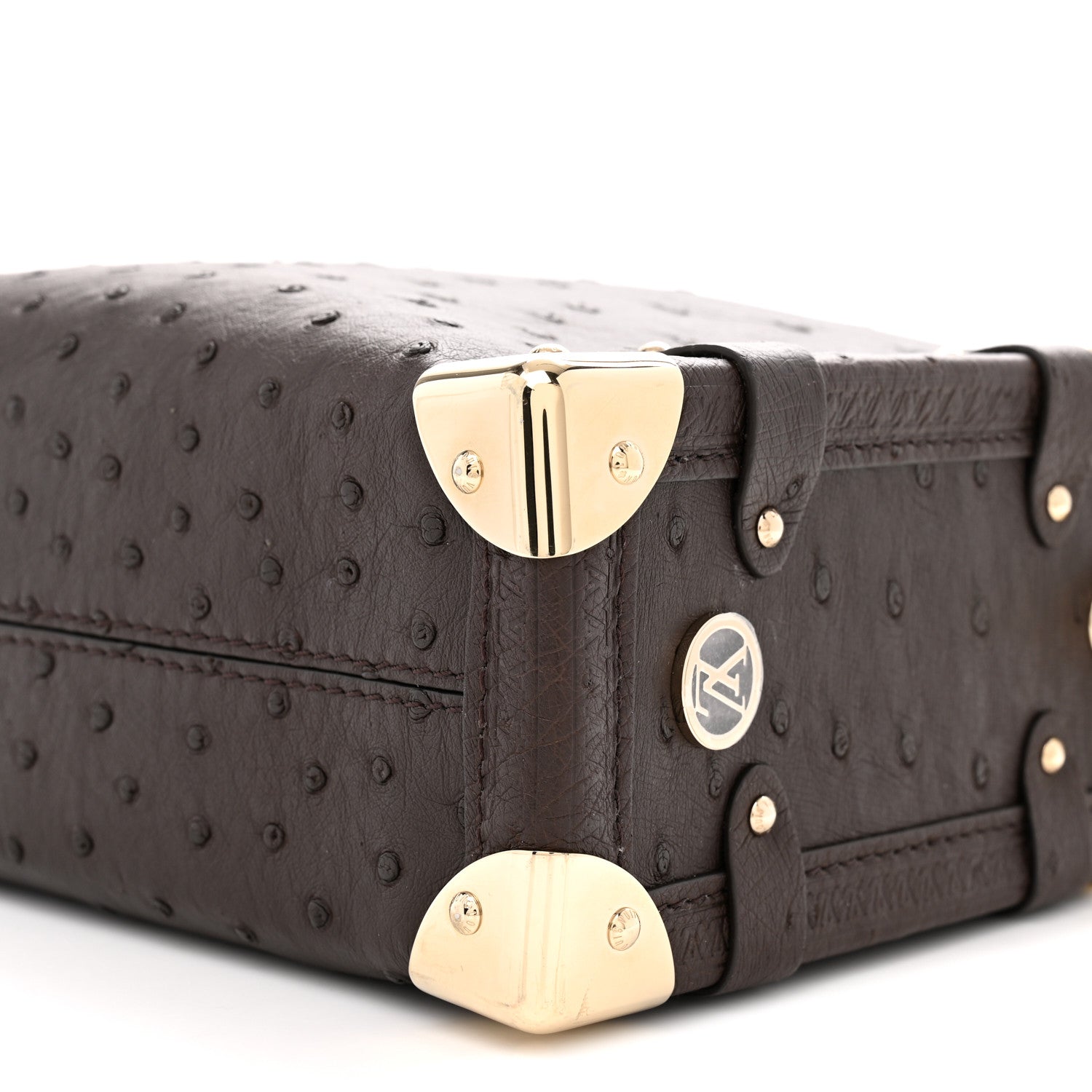 Louis Vuitton Ostrich Side Trunk MM Marron 1883089 – FASHIONPHILE