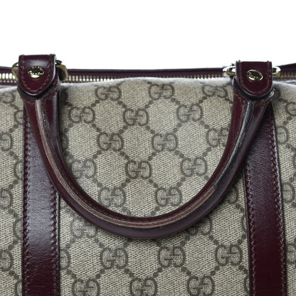 Gucci GG Plus Monogram Medium Joy Boston Bordeaux 13 of 14