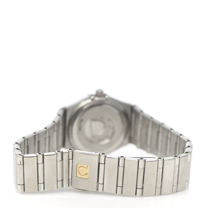 Omega Stainless Steel Diamond Bezel Mother of Pearl 22mm Constellation Quartz Watch 1460.75.00 8 of 14