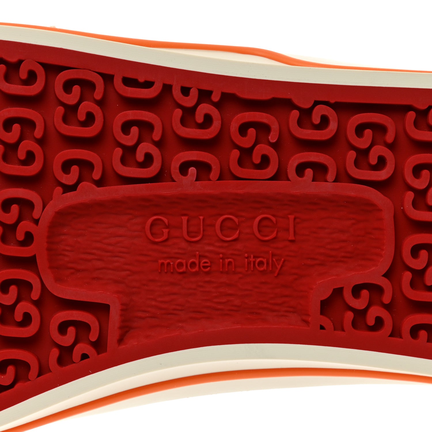 Gucci Cotton GG Monogram Web Womens 1977 Tennis Sneakers 35 Philod Ivory Mystic White 6 of 9