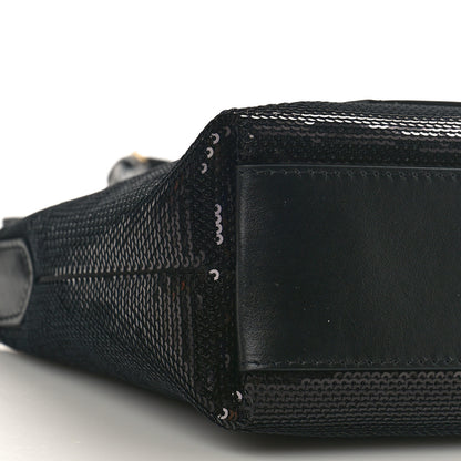 Tom Ford Sequin Small Label Pouch Black 7 of 8