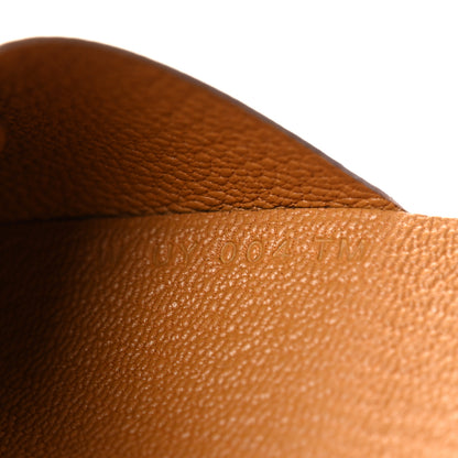 Hermes Chevre Mysore Calvi Duo Card Case Caramel 7 of 8