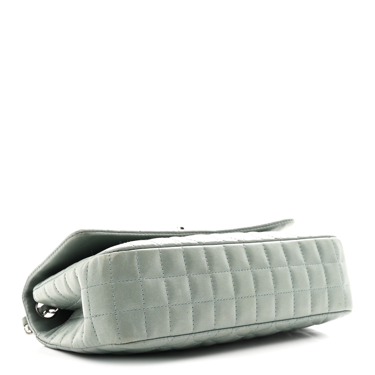 Chanel Lambskin Quilted Lady Graphic Flap Green 4 of 11