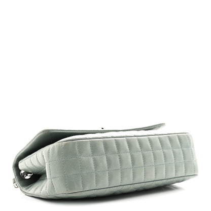 Chanel Lambskin Quilted Lady Graphic Flap Green 4 of 11