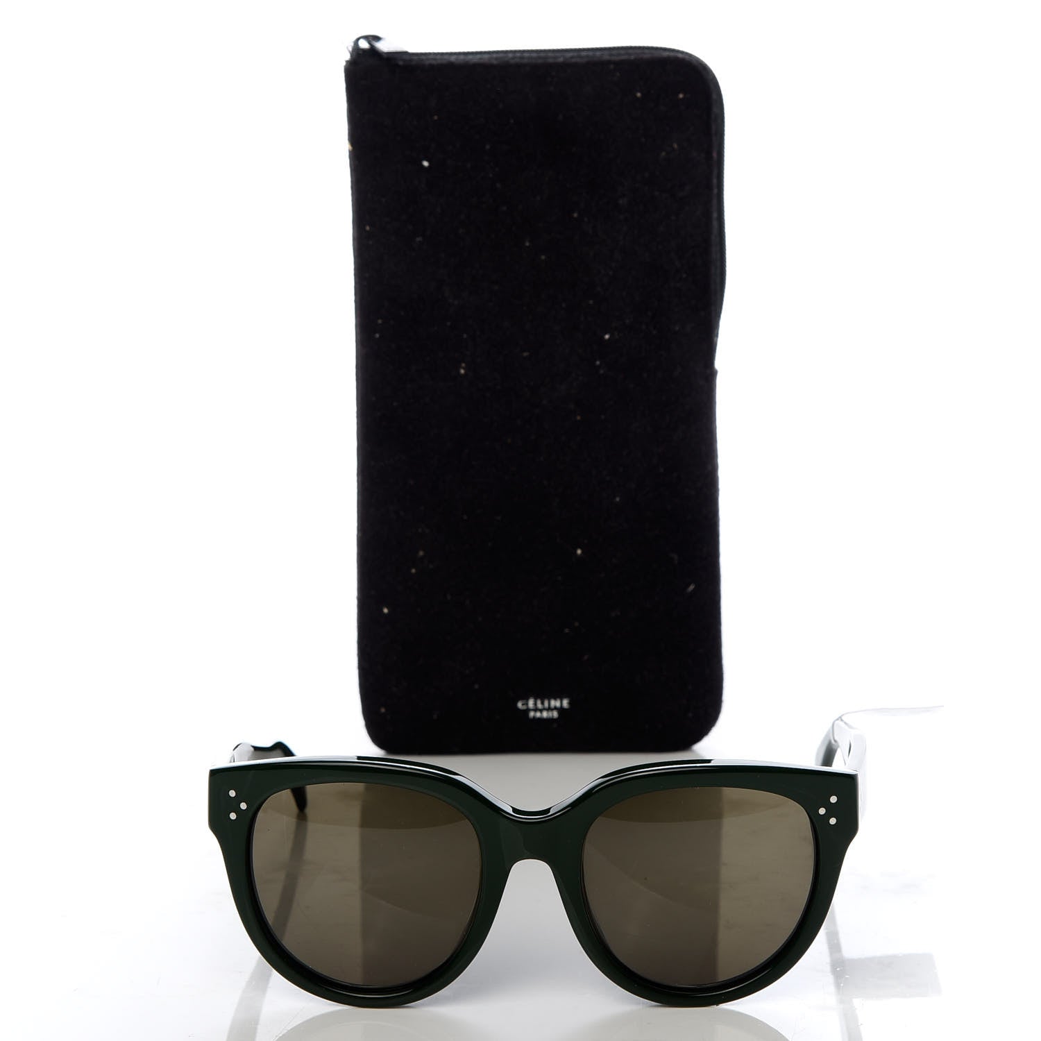 Celine Audrey Sunglasses CL 41755 Green 7 of 7
