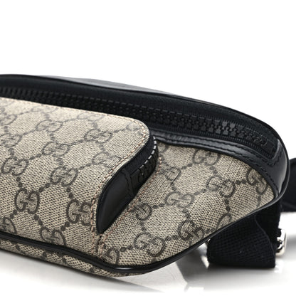 Gucci GG Supreme Monogram Belt Bag Black 9 of 9