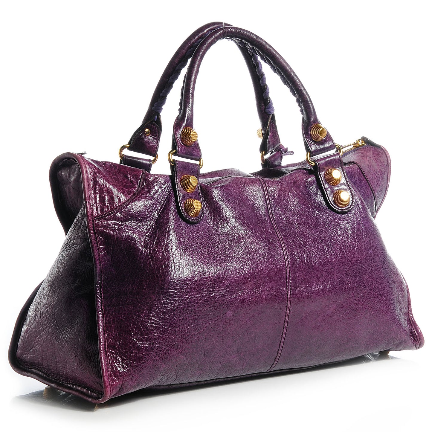 Chevre Giant 21 Gold Hardware Work Violet