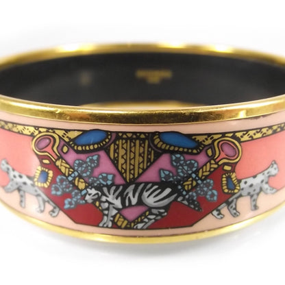 Hermes Enamel Leopard Bracelet 4 of 5