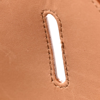 Saint Laurent Calfskin Monogram Take Away Box Dusty Vintage Brown Gold 10 of 11