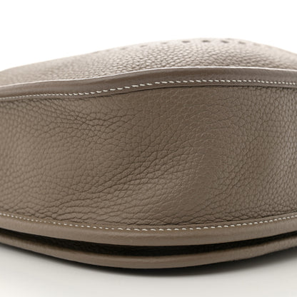Hermes Taurillon Clemence Evelyne III PM Etoupe 8 of 11