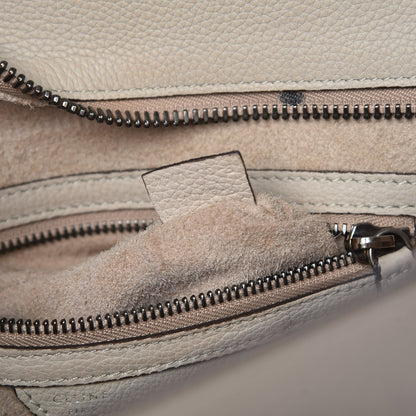 Celine Drummed Calfskin Micro Luggage Dune 7 of 14