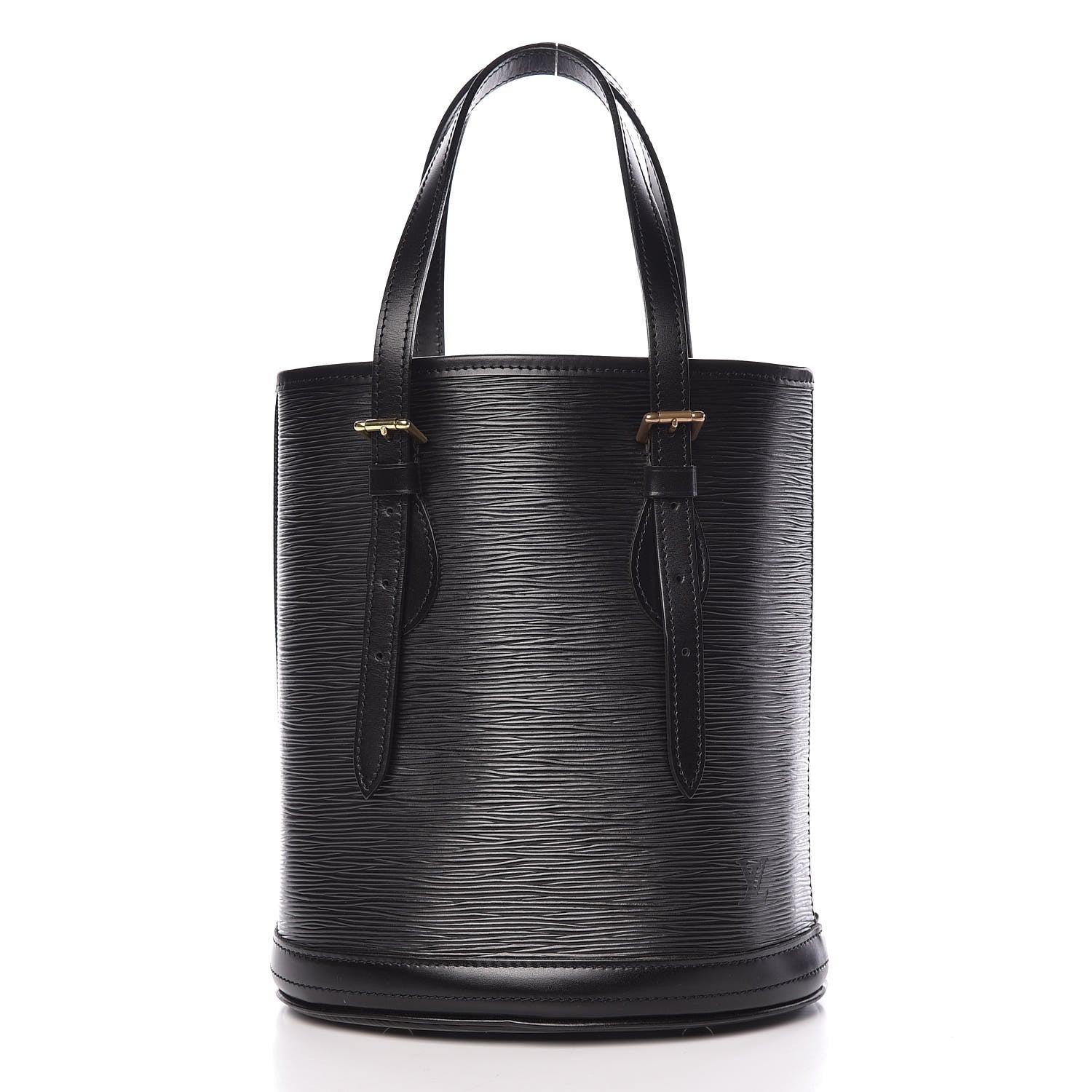 Louis Vuitton Epi Petit Bucket 23 Black 3 of 11