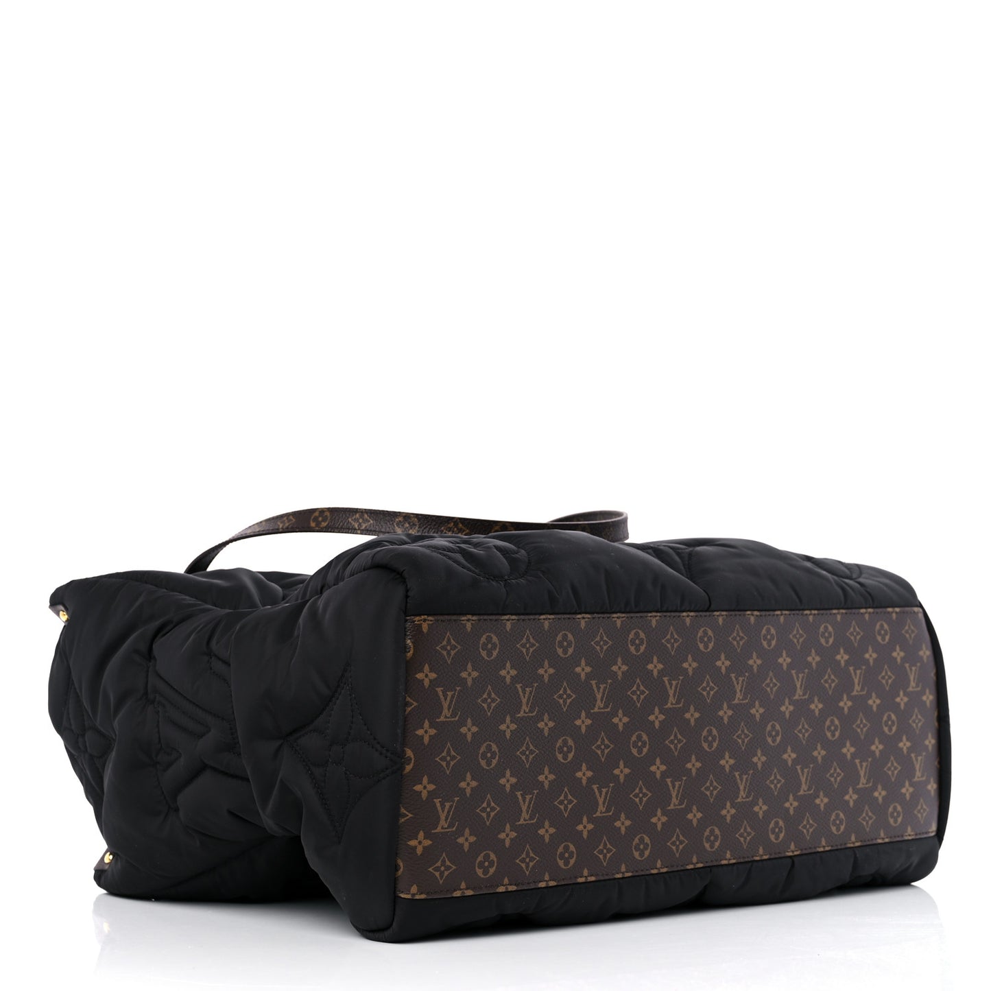 Econyl Monogram Pillow Giant Onthego GM Black