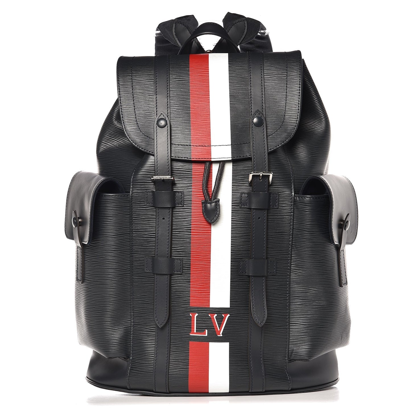 Epi Christopher Backpack Navy Stripes