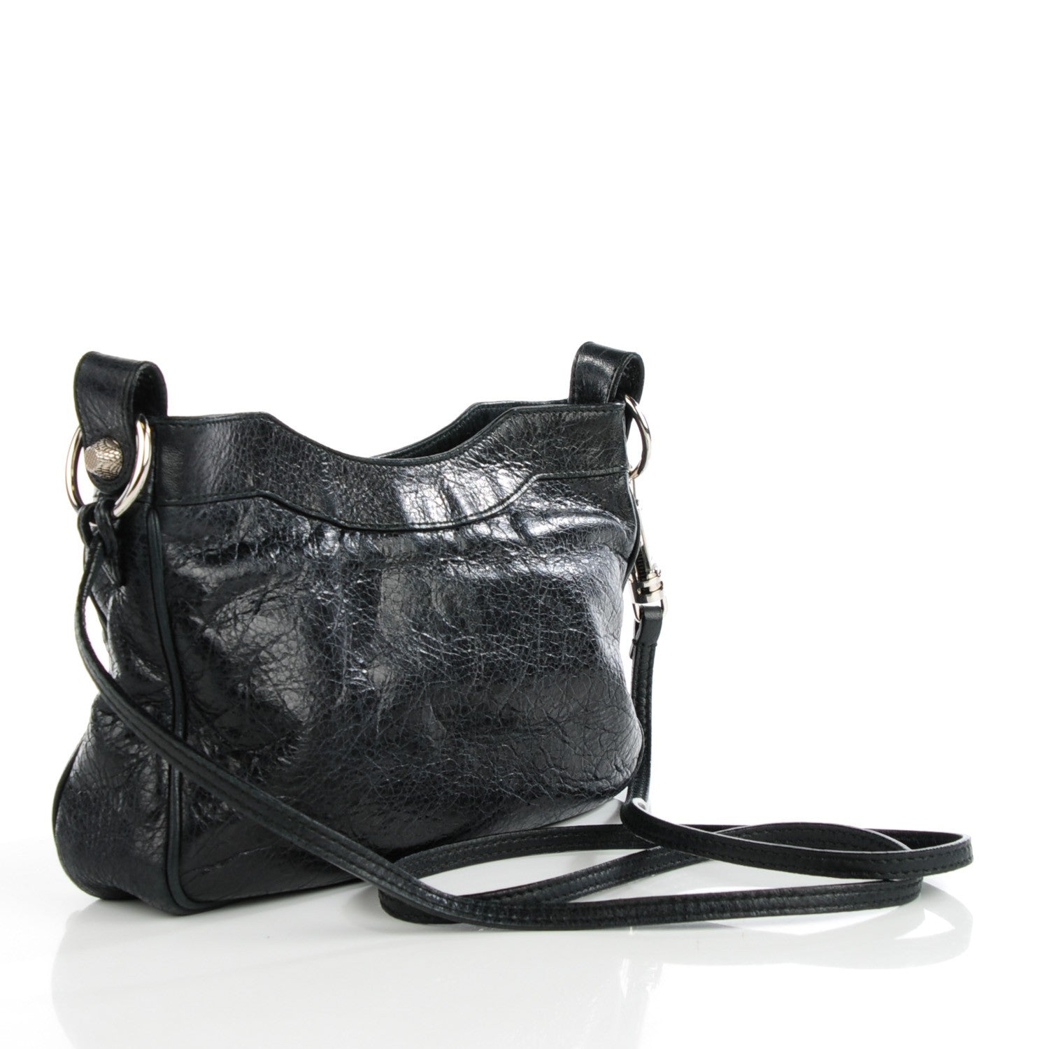 Balenciaga Agneau Giant 12 Silver Hardware Hip Black 3 of 7