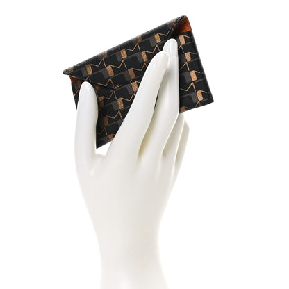 Moynat Toile 1920 Oh! Envelope Cardholder Carbon Bronze 2 of 6