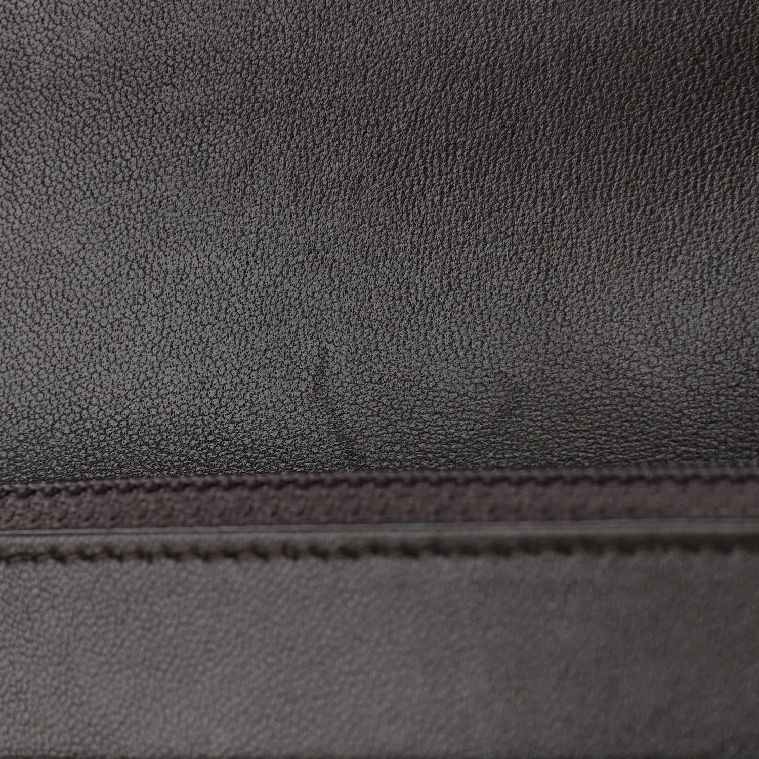 Chanel Shiny Goatskin Quilted Chanel 19 Wallet On Chain WOC Dark Brown 12 of 15