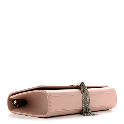 Saint Laurent Smooth Calfskin Medium Classic Monogram Kate Tassel Satchel Pink 4 of 14