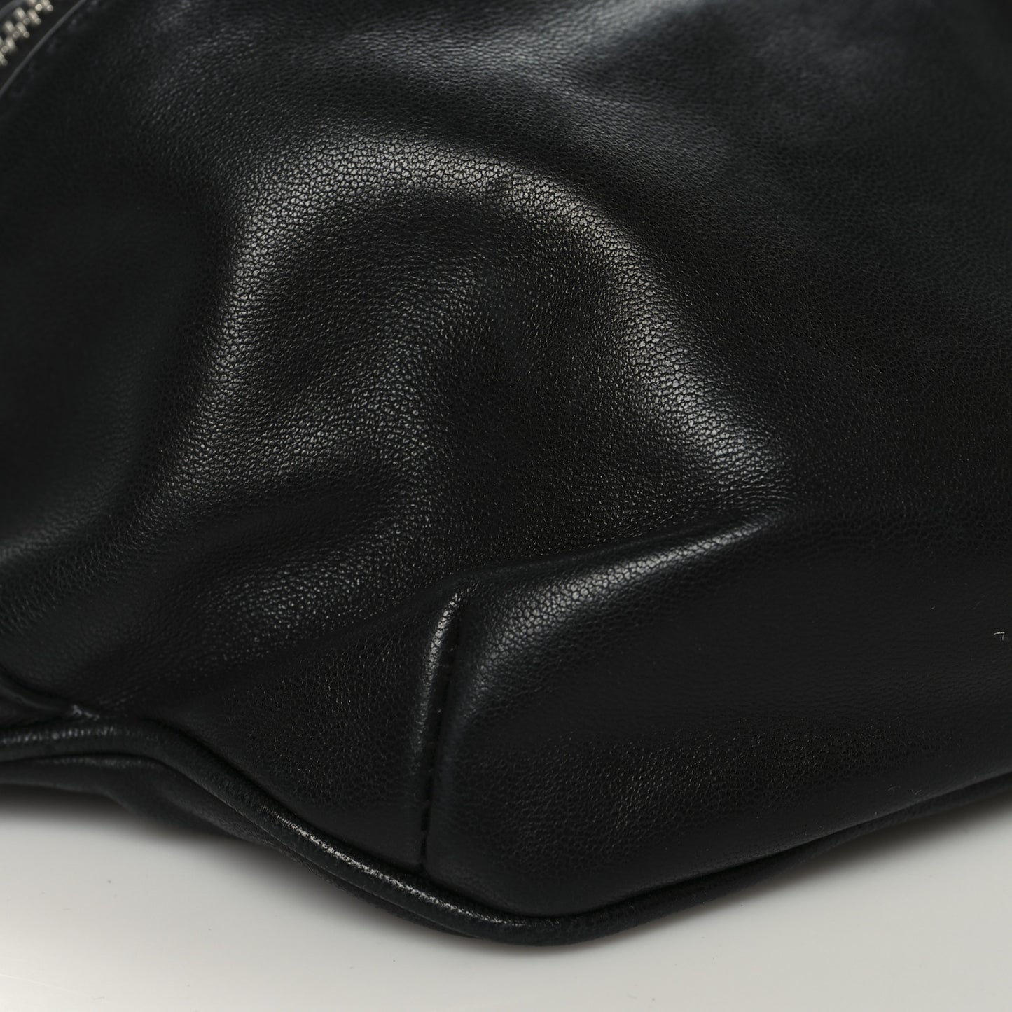 Lambskin Monogram Belt Bag Black