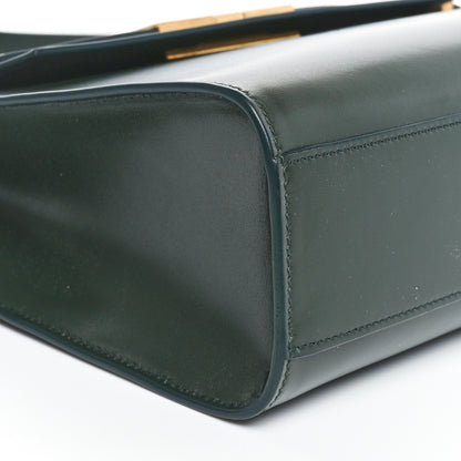 Saint Laurent Smooth Calfskin Manhattan Shoulder Bag Dark Green 8 of 9