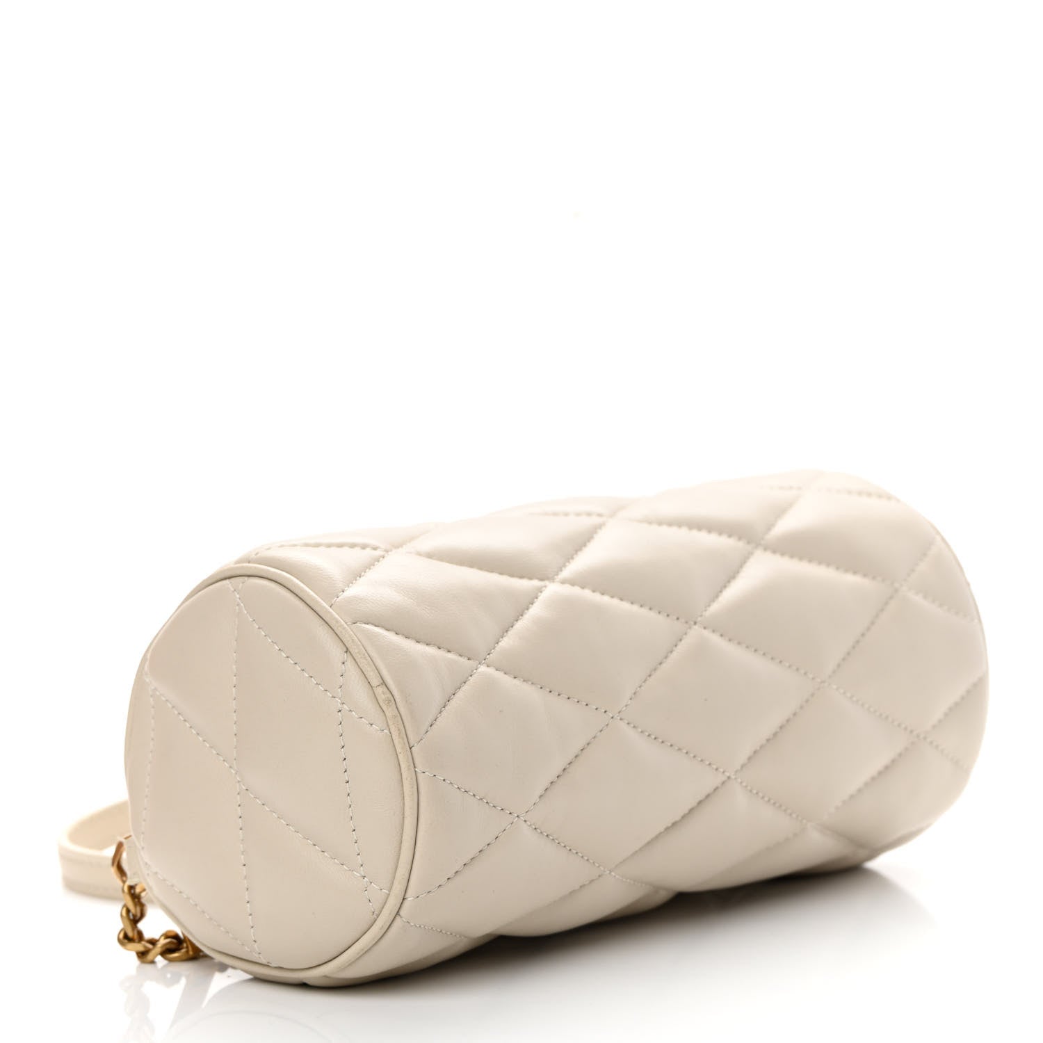 Saint Laurent Lambskin Monogram Mini Sade Tube Bag Crema Soft 4 of 11