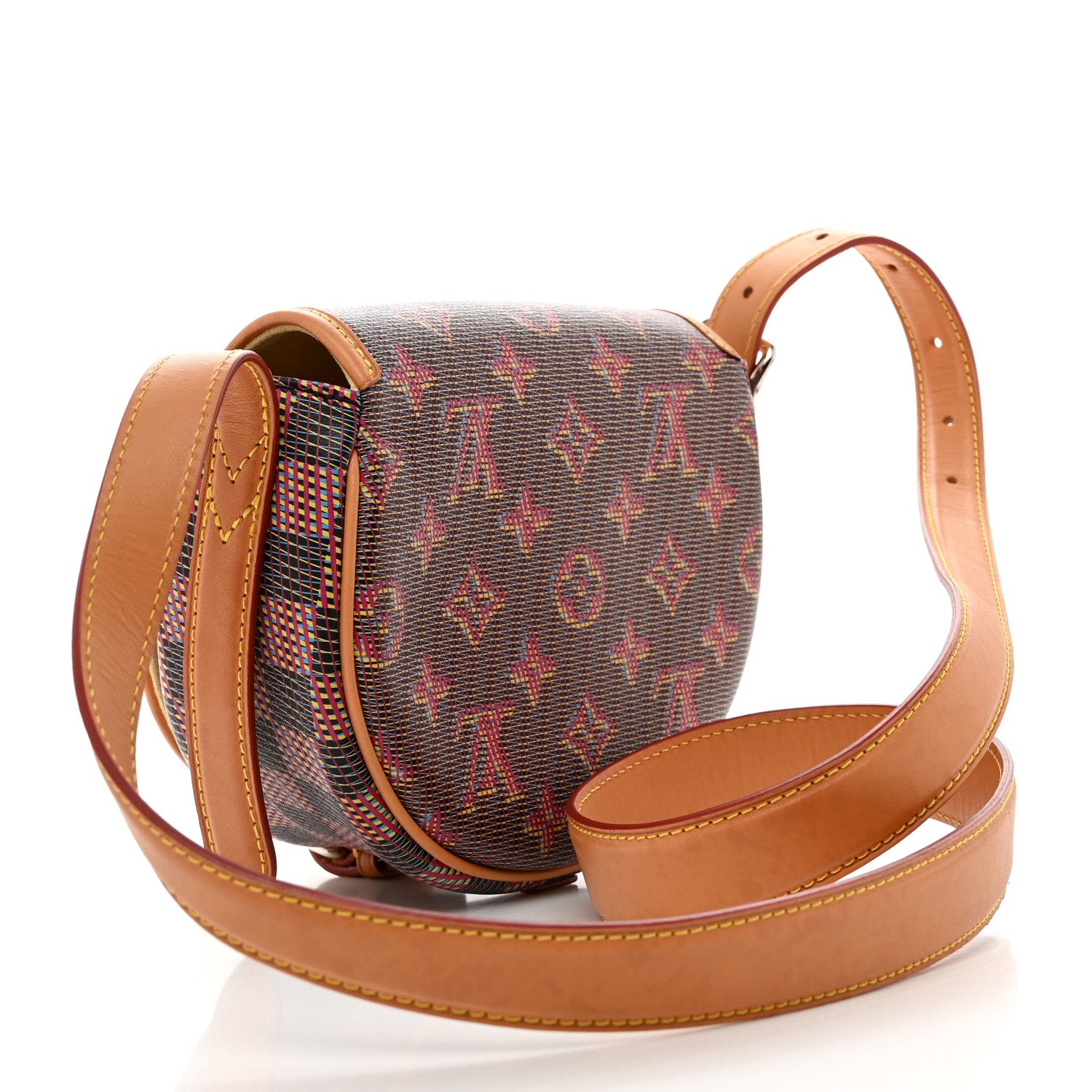 Louis Vuitton Monogram LV Pop Tambourin Rose 2 of 12