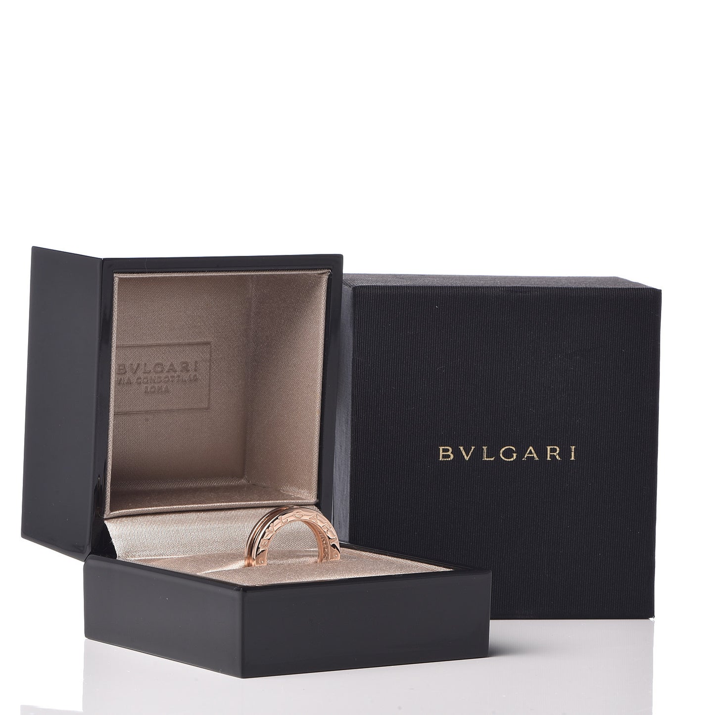 18K Rose Gold B.Zero1 One-Band Ring 47 4.25