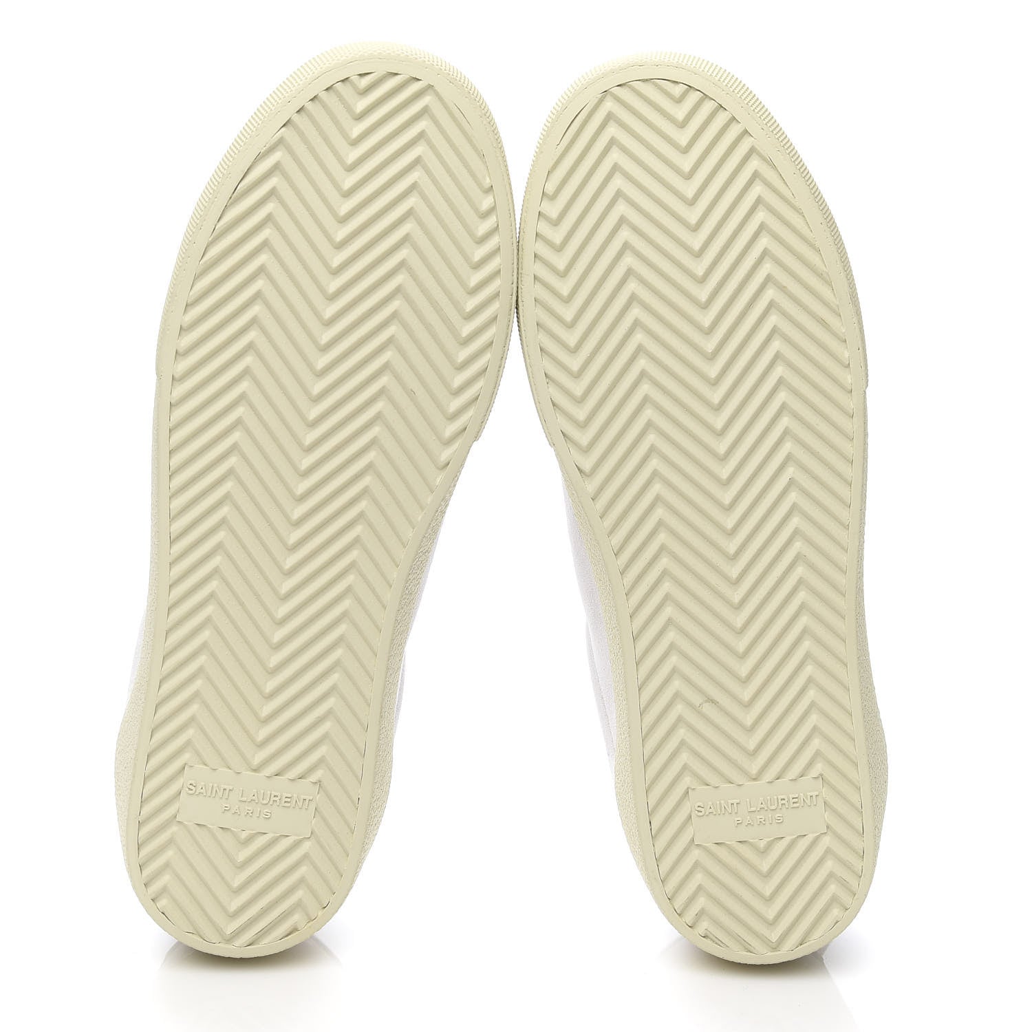Saint Laurent Distressed Suede Court Classic Sneakers 35 White Pink 6 of 10