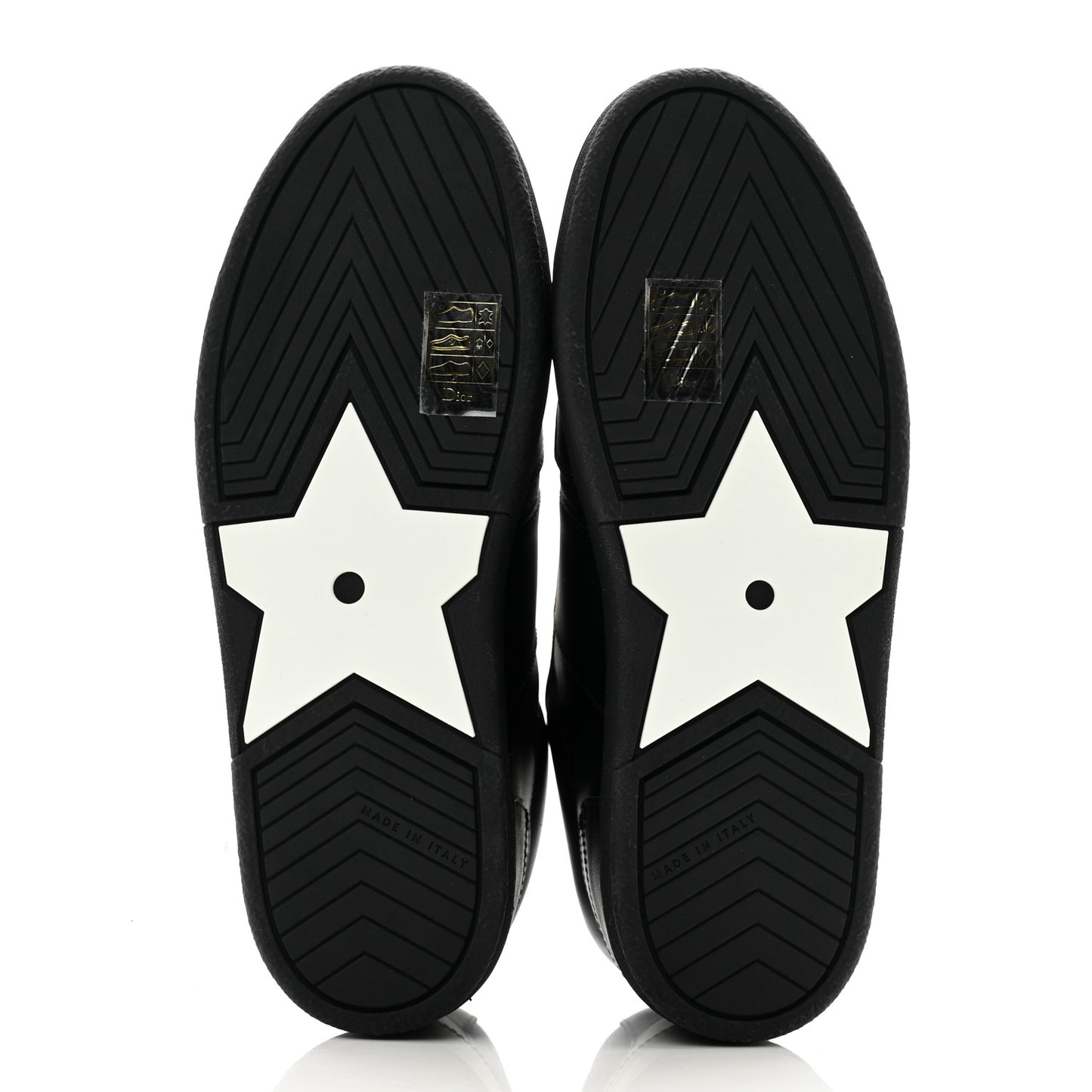 Calfskin Suede Logo Sneakers 36 Black