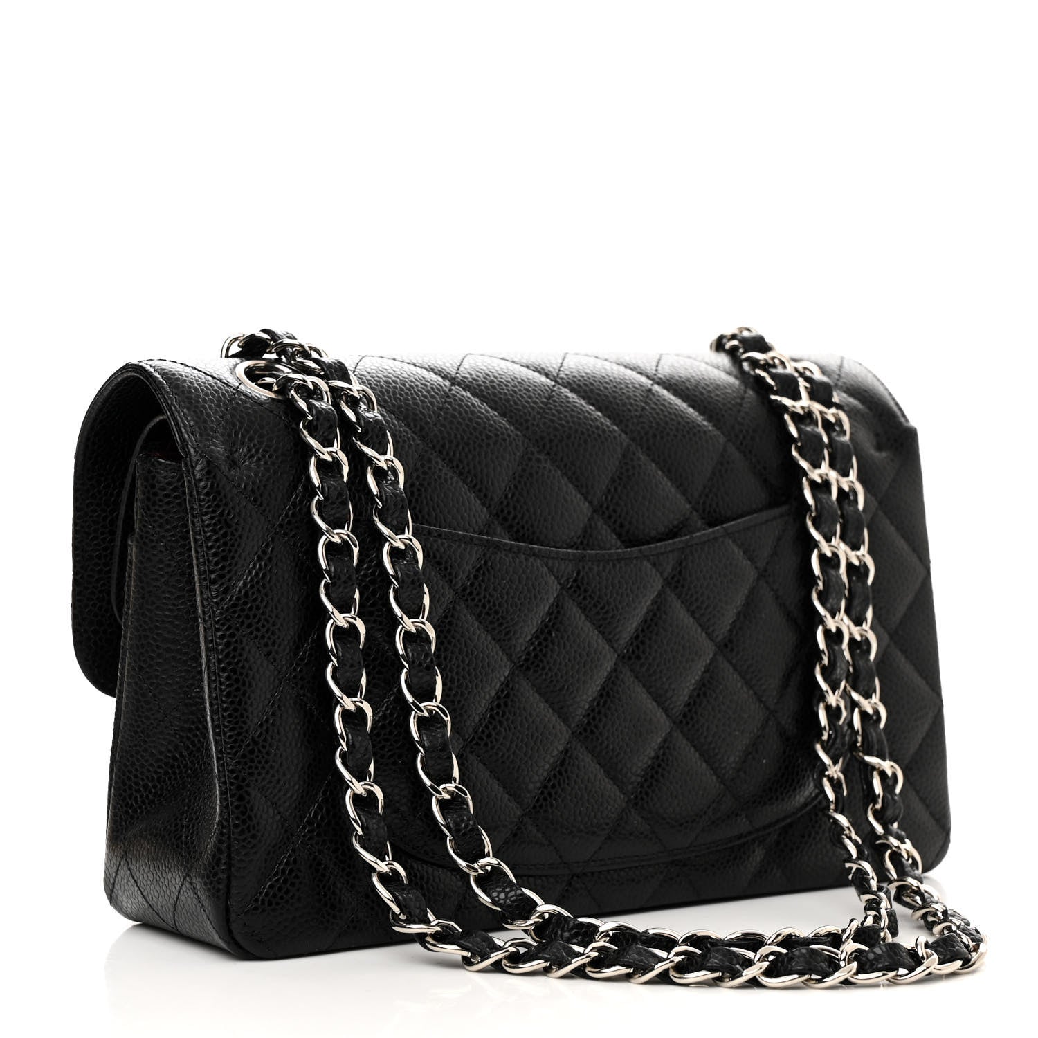 Chanel Caviar Quilted Small Double Flap Black 3 of 10