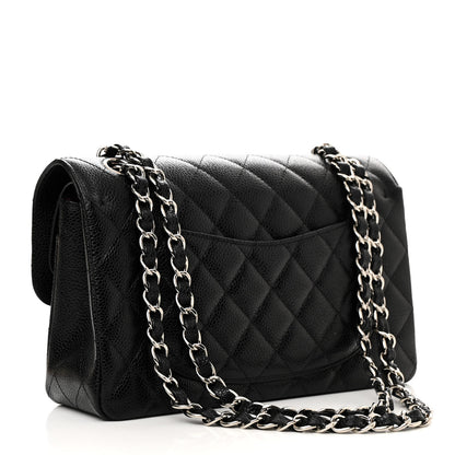 Chanel Caviar Quilted Small Double Flap Black 3 of 10