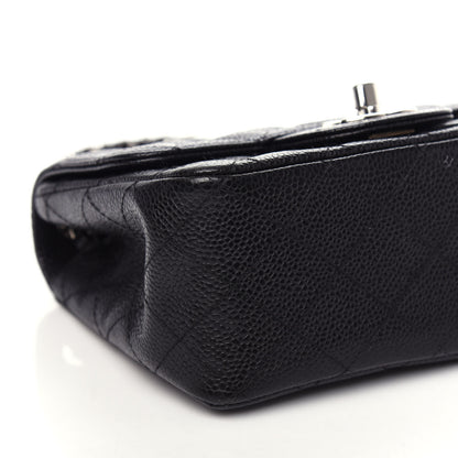 Chanel Caviar Quilted Mini Square Flap Black 8 of 9