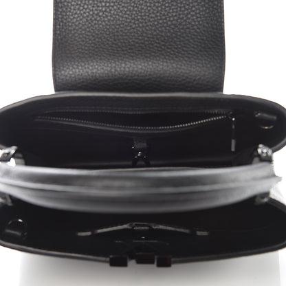 Louis Vuitton Taurillon Capucines BB Black 5 of 9
