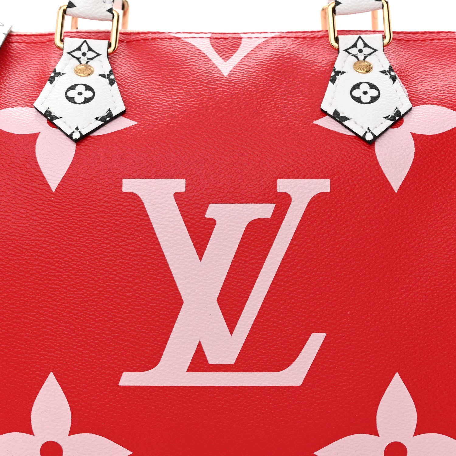 Louis Vuitton Monogram Giant Speedy Bandouliere 30 Rouge 7 of 10