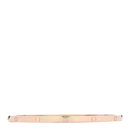 Cartier 18K Pink Gold Small LOVE Bracelet 19 2 of 4