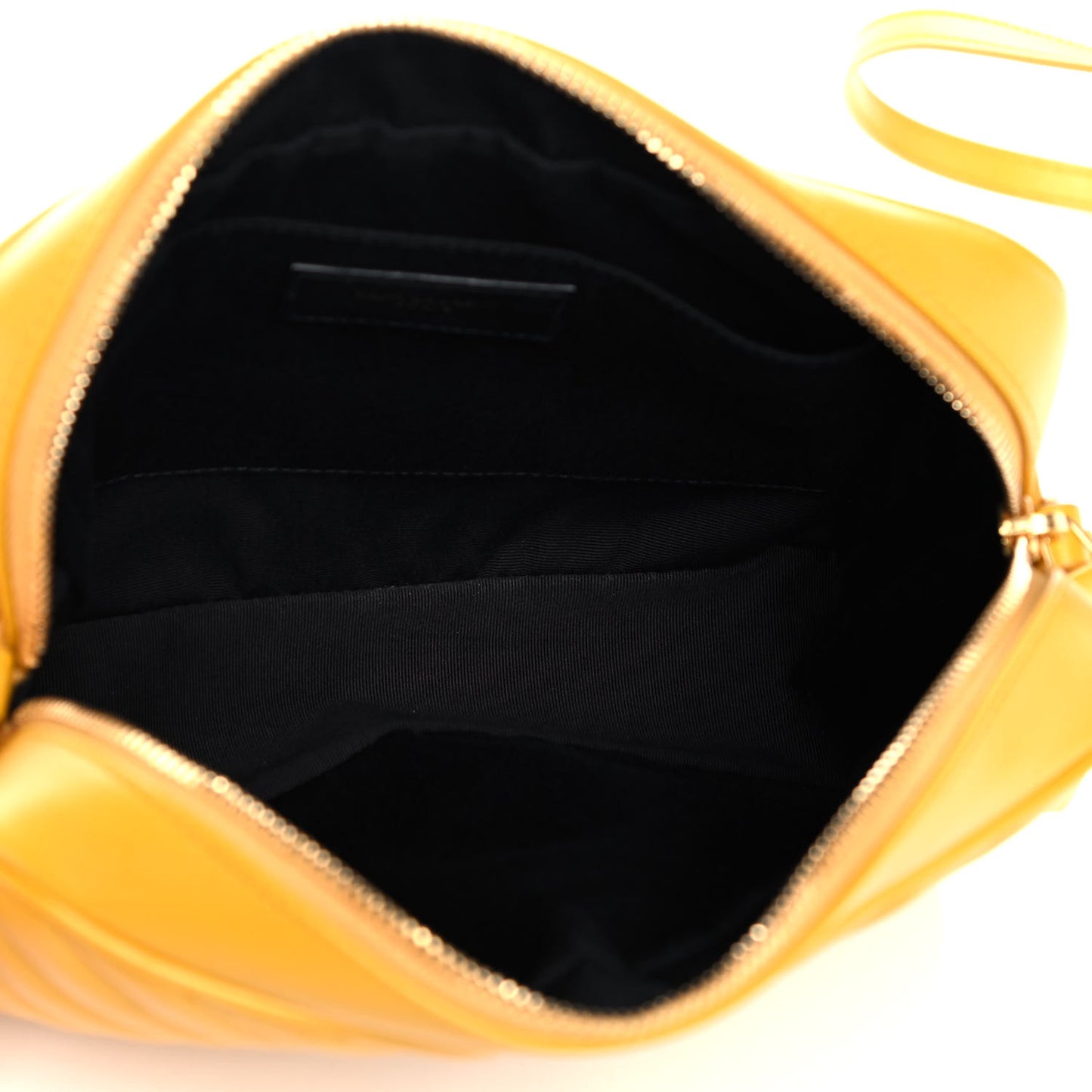 Calfskin Matelasse Monogram Lou Camera Bag Safran