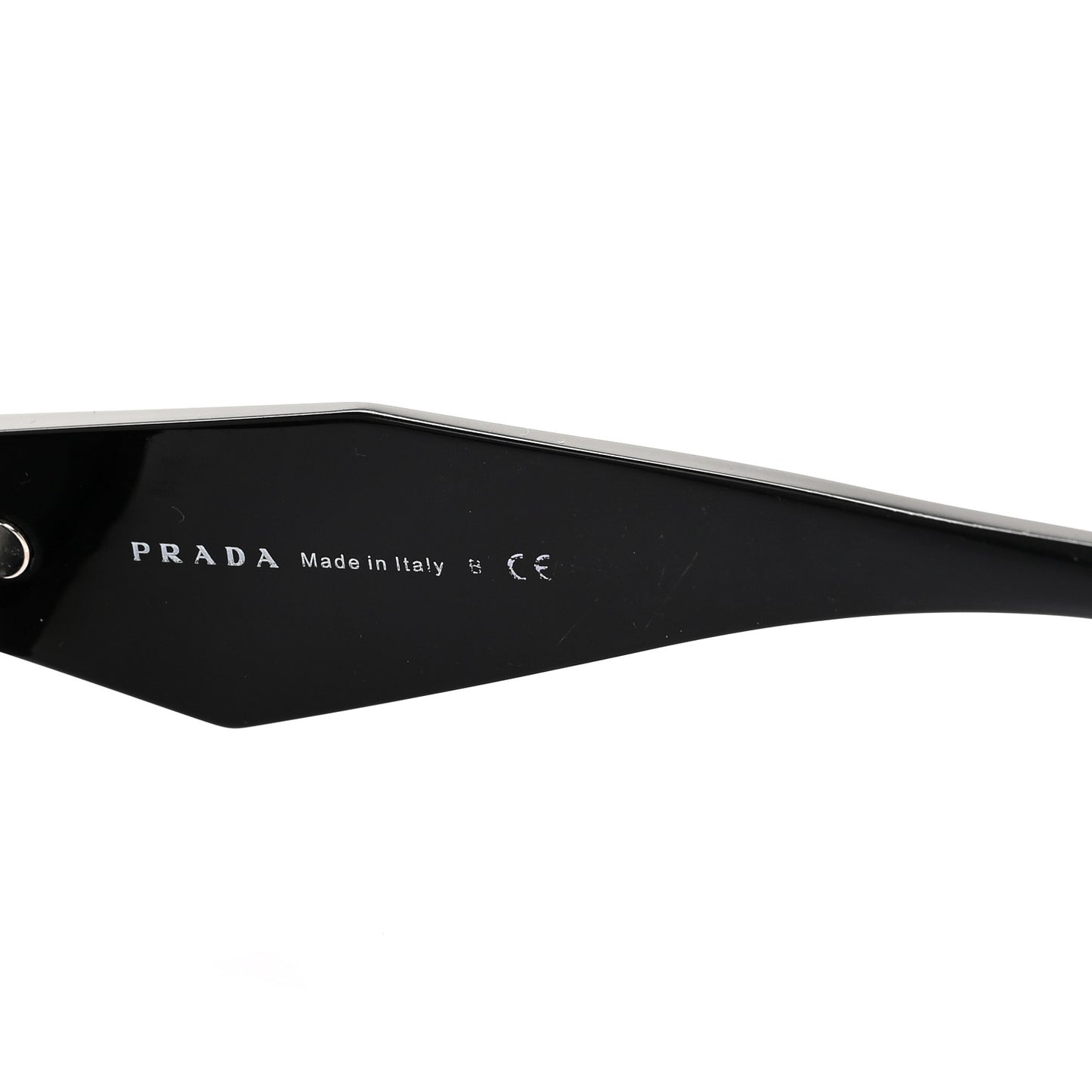 Acetate Symbole Sunglasses SPR 17W Black
