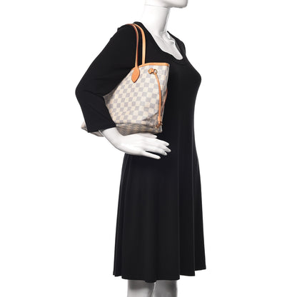 Louis Vuitton Damier Azur Neverfull PM 2 of 12