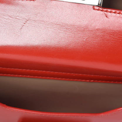 Balenciaga Calfskin Bal58 Shoulder Bag Red 9 of 18