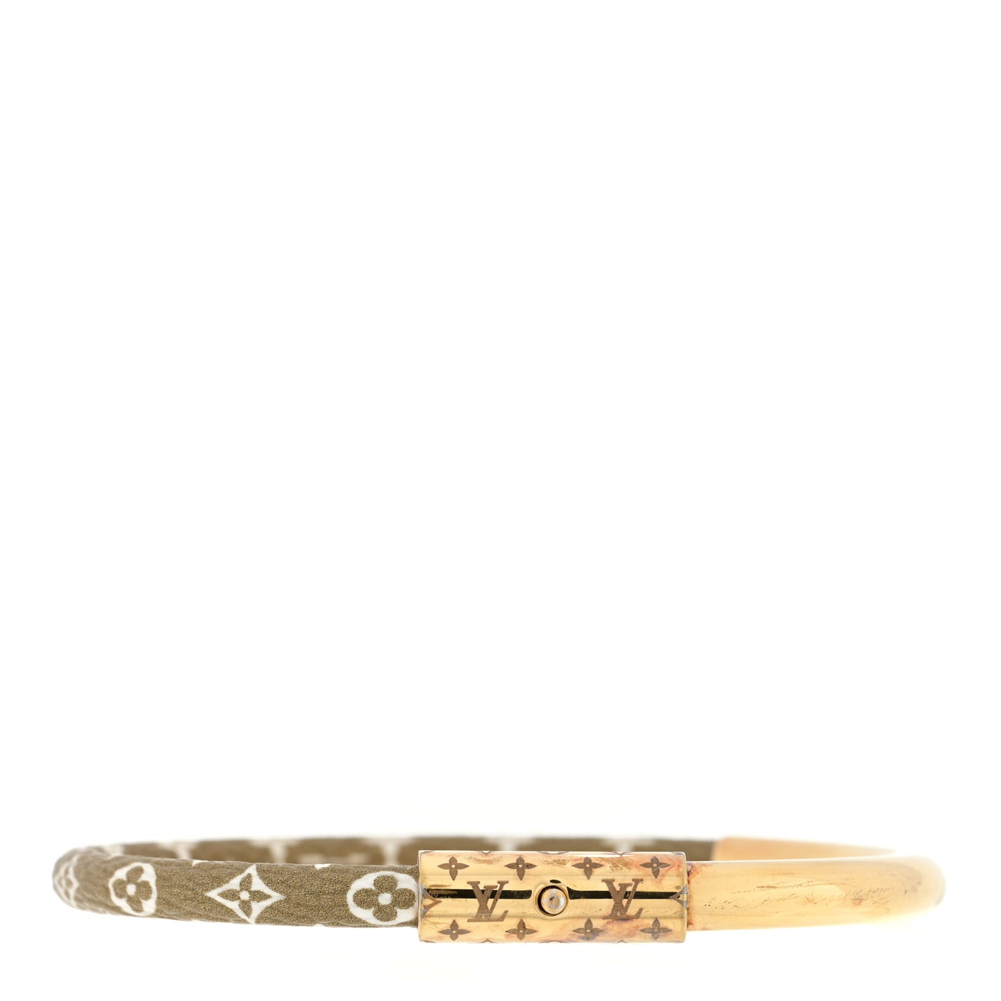 Duogram Bracelet Kaki Beige