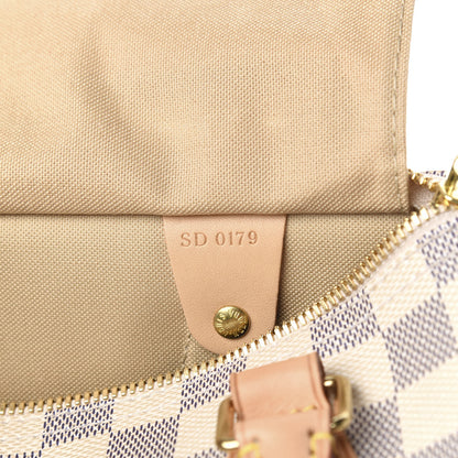 Louis Vuitton Damier Azur Speedy Bandouliere 25 8 of 13