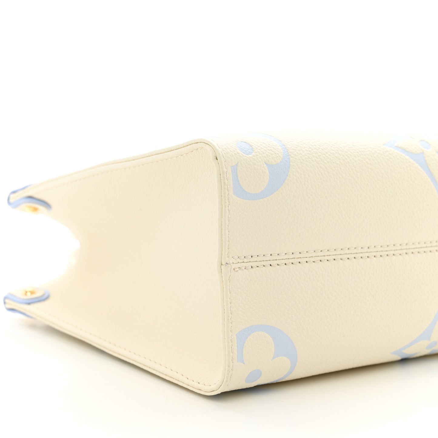 Empreinte Monogram Giant Onthego PM Latte Candy Blue