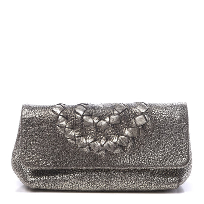 Bottega Veneta Cervo Illusion Cosmetic Case Platino Ossidato 1 of 10